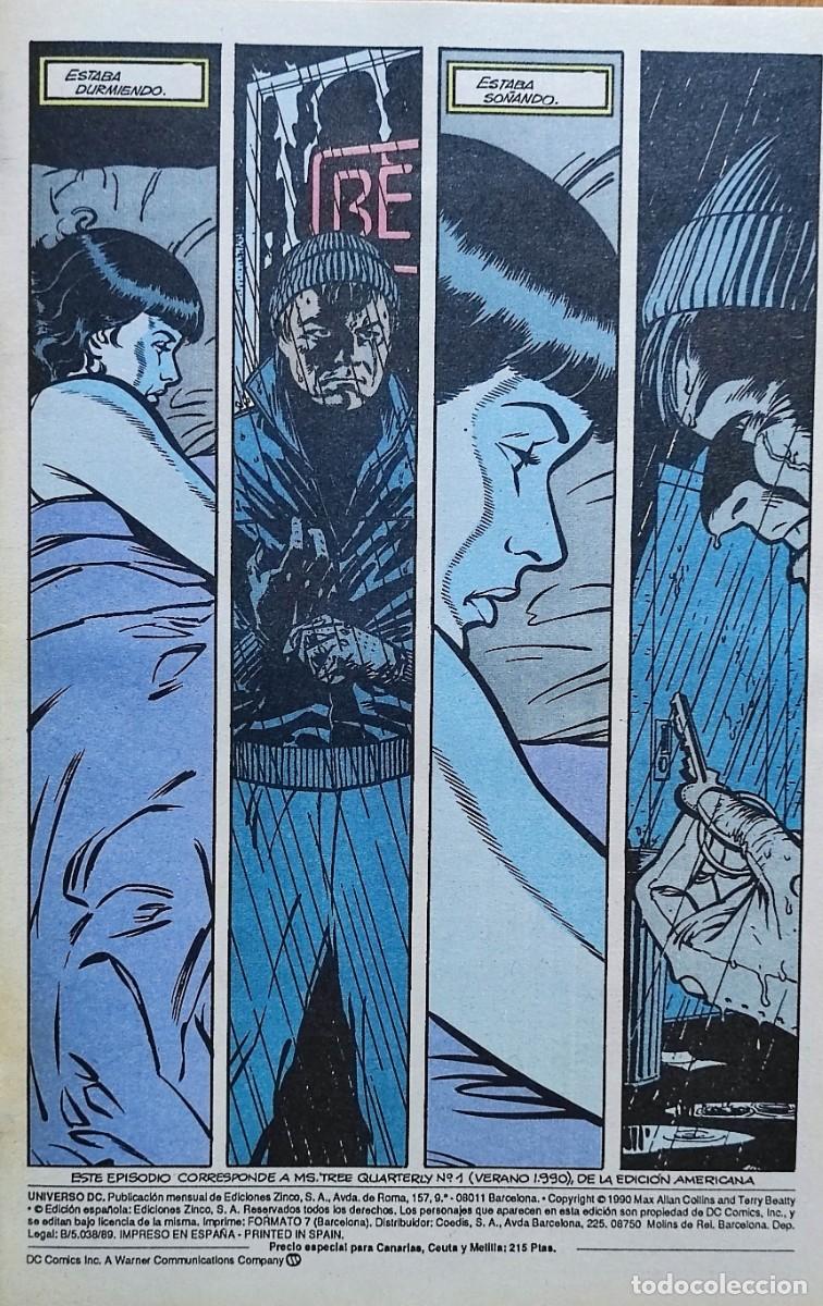 C&oacute;mics: MS. TREE / UNIVERSO DC N&ordm; 24 Y 32 COMPLETA - EDICIONES ZINCO 1991. - Foto 5