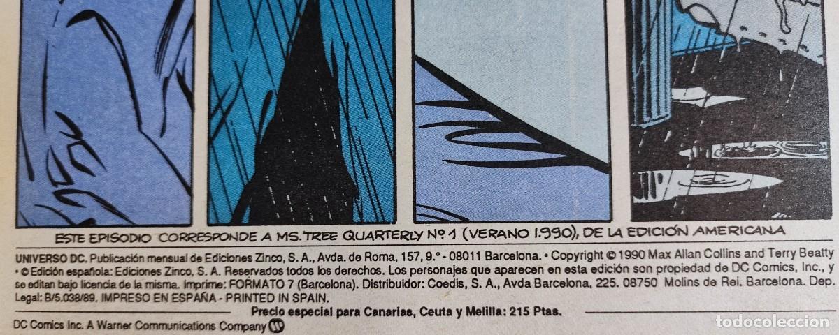 C&oacute;mics: MS. TREE / UNIVERSO DC N&ordm; 24 Y 32 COMPLETA - EDICIONES ZINCO 1991. - Foto 6