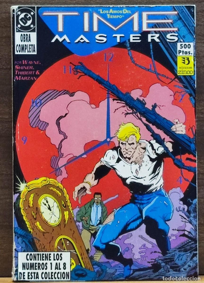 C&oacute;mics: TIME MASTERS / LOS AMOS DEL TIEMPO COLECCI&Oacute;N COMPLETA DEL 1 A 8 RETAPADO - EDICIONES ZINCO 1990.