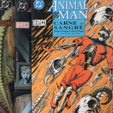 Cómics: ANIMAL MAN. CARNE Y SANGRE COMPLETA 1 AL 3 - ZINCO - MUY BUEN ESTADO