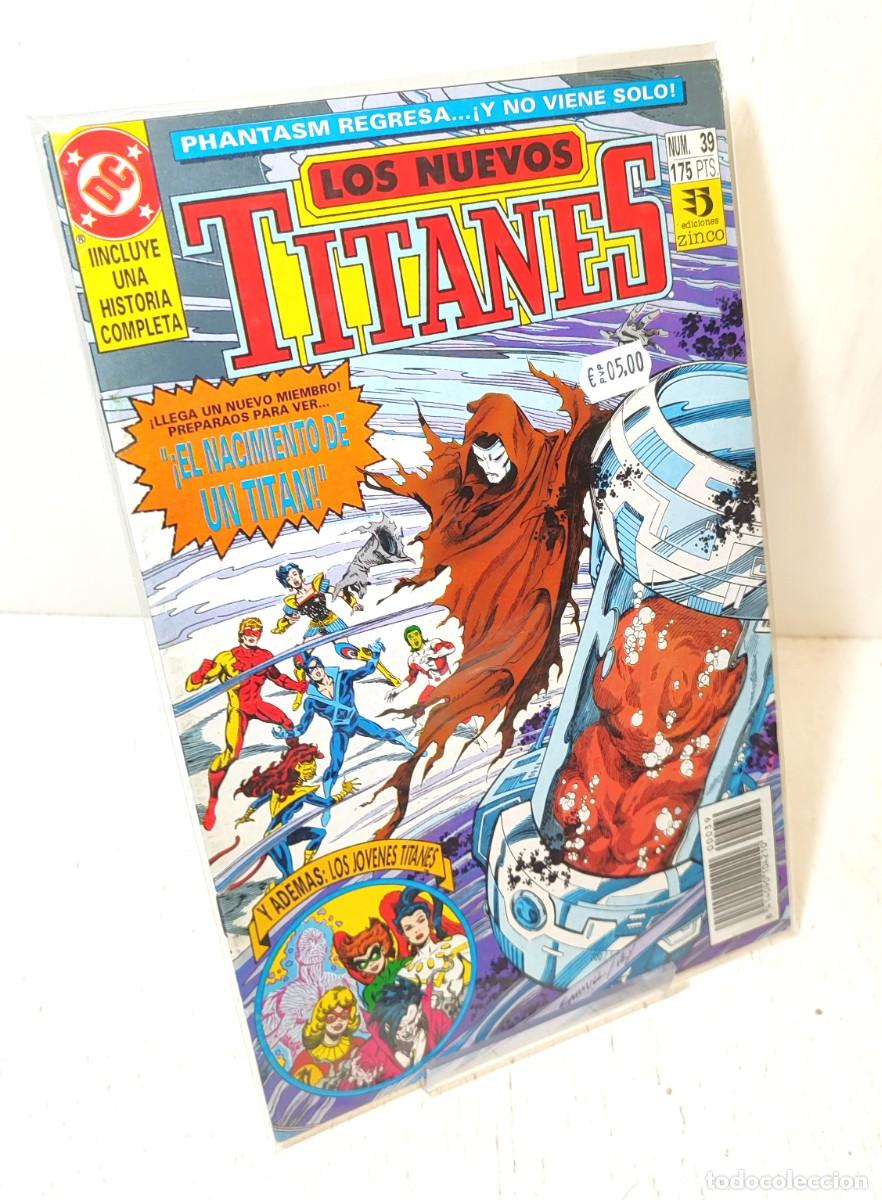 C&oacute;mics: Comic: &rdquo;Los nuevos titanes&rdquo; n&ordm; 39 ediciones zinco - Foto 1