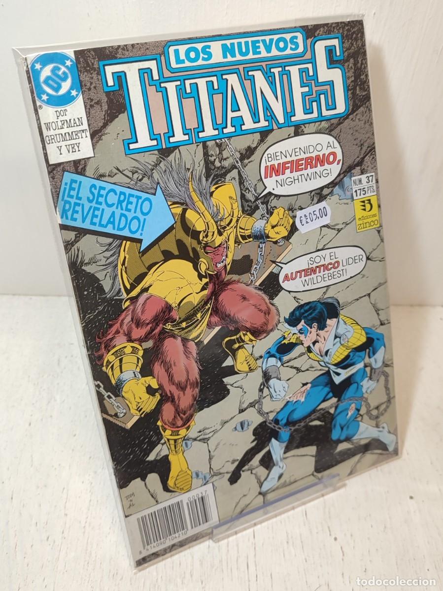 C&oacute;mics: Comic: &rdquo;Los nuevos titanes&rdquo; n&ordm; 37 ediciones zinco - Foto 1