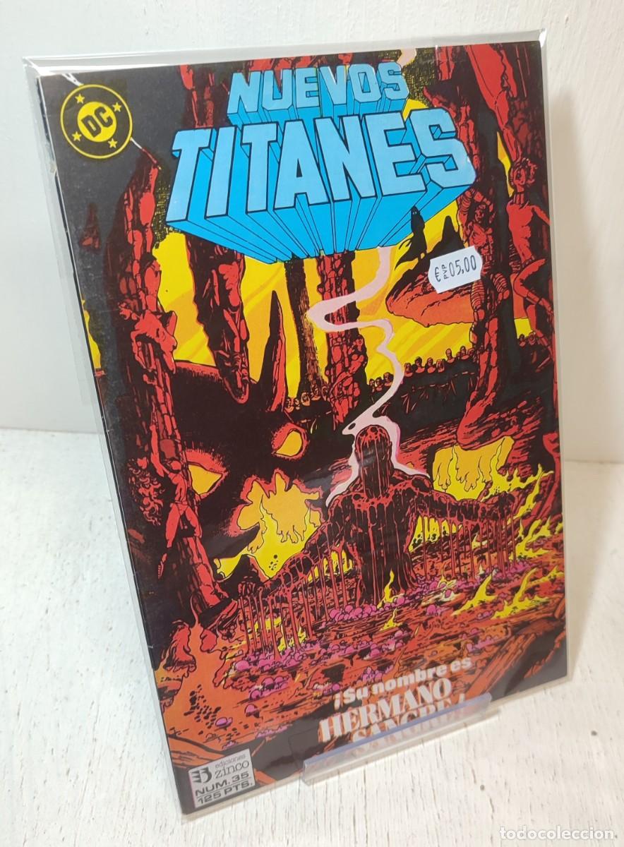 C&oacute;mics: Comic: &rdquo;Los nuevos titanes&rdquo; n&ordm; 35 ediciones zinco - Foto 1