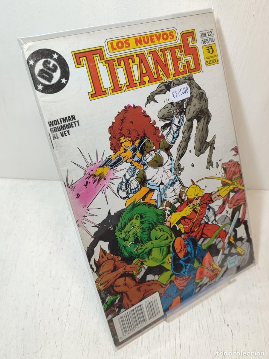 C&oacute;mics: Comic: &rdquo;Los nuevos titanes&rdquo; n&ordm; 22 ediciones zinco - Foto 1