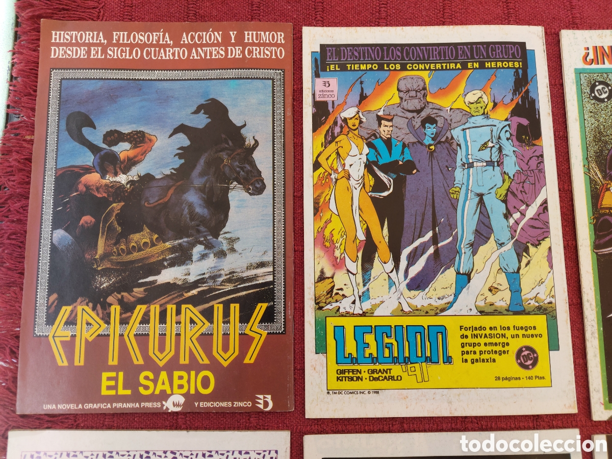 C&oacute;mics: TIME MASTERS LOS AMOS DEL TIEMPO, SERIE DE 8 COMICS, COMPLETA, EDICIONES ZINCO - Foto 8