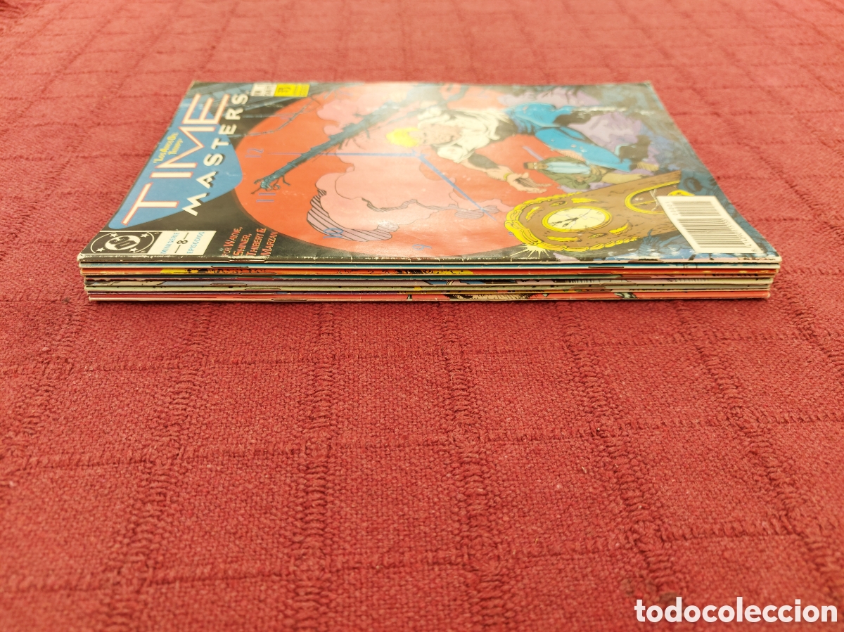 C&oacute;mics: TIME MASTERS LOS AMOS DEL TIEMPO, SERIE DE 8 COMICS, COMPLETA, EDICIONES ZINCO - Foto 14