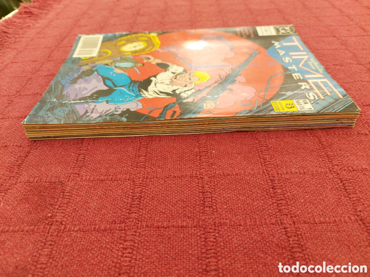 C&oacute;mics: TIME MASTERS LOS AMOS DEL TIEMPO, SERIE DE 8 COMICS, COMPLETA, EDICIONES ZINCO - Foto 15