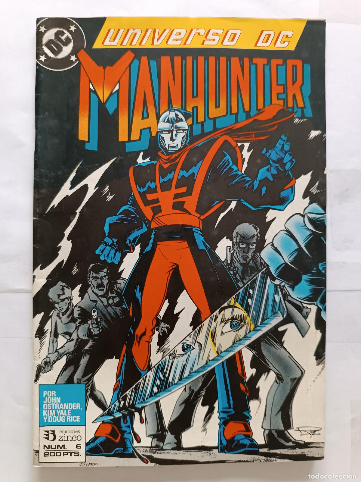 C&oacute;mics: UNIVERSO DC N&ordm; 6 - MANHUNTER - ZINCO - - Foto 1