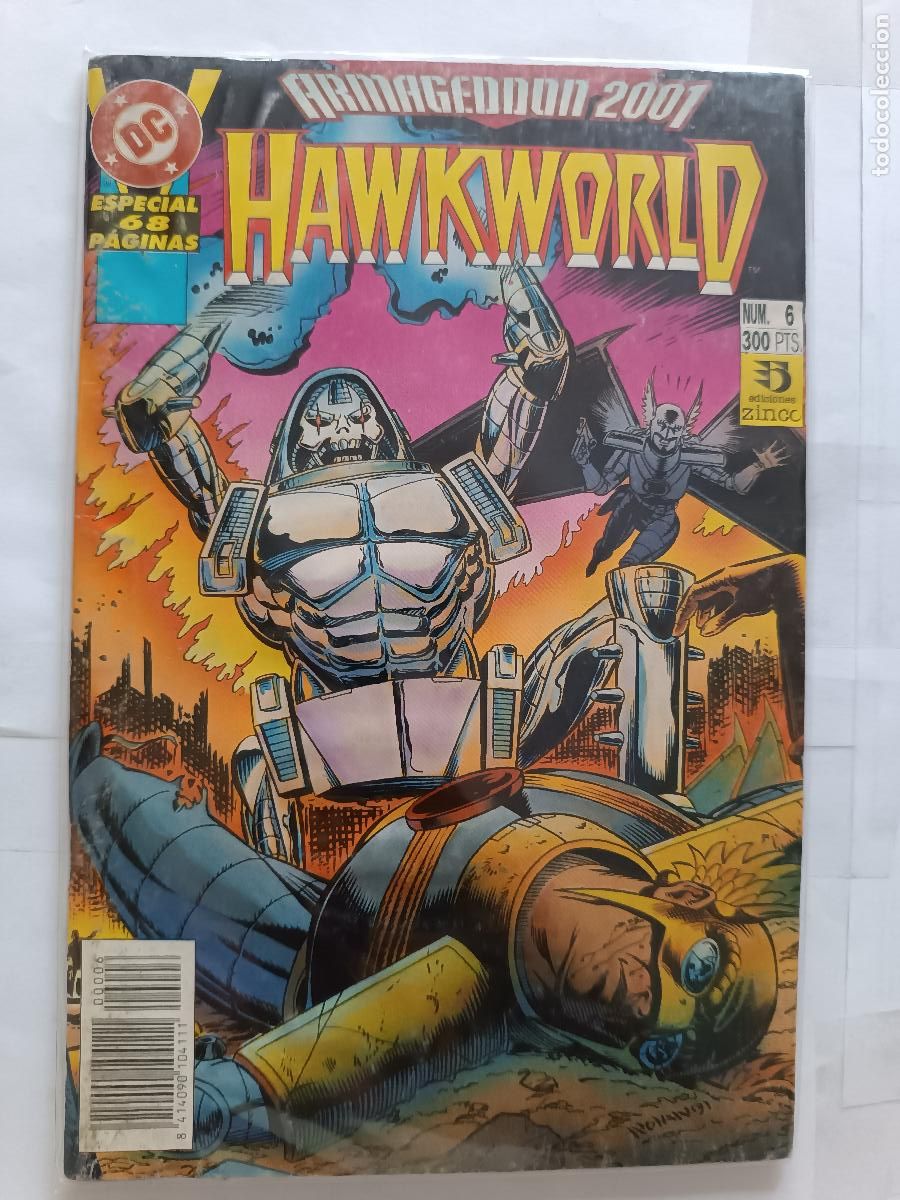 C&oacute;mics: ARMAGEDDON 2001 - HAWKWORLD - N&ordm; 6 - ZINCO - Foto 1