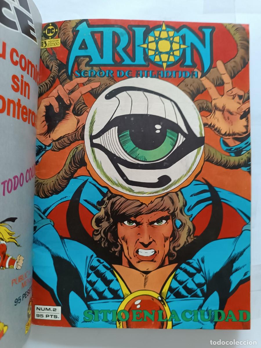 C&oacute;mics: ARION SE&Ntilde;OR DE LA ATLANTIDA 1 AL 5 - ZINCO - Foto 3