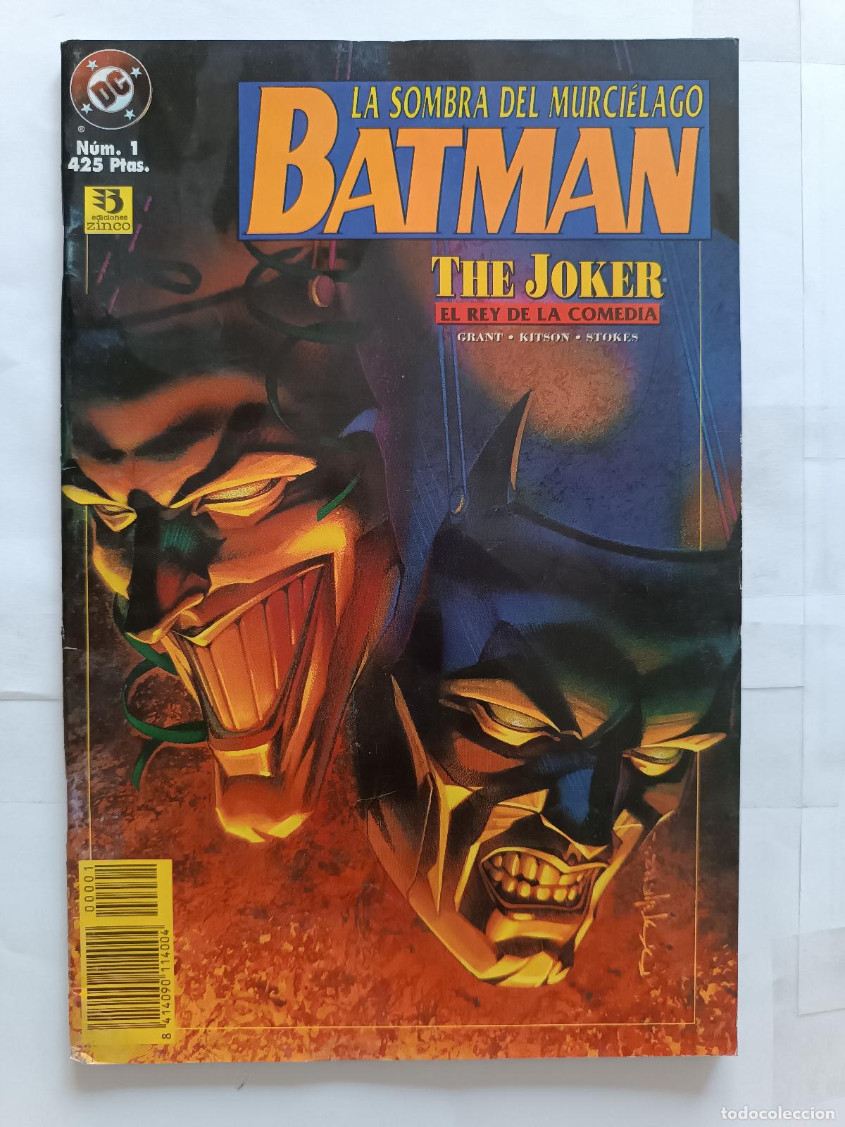 C&oacute;mics: BATMAN LA SOMBRA DEL MURCIELAGO - NUM 1 - ED. ZINCO- 1996 - Foto 1
