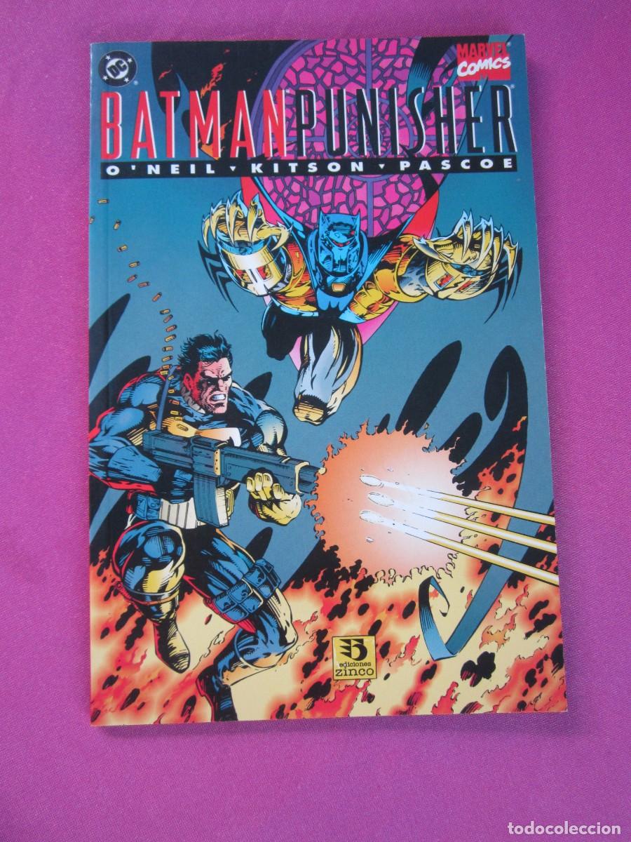C&oacute;mics: BATMAN PUNISHER CROSSOVER ZINCO MARVEL L4 2 - Foto 1