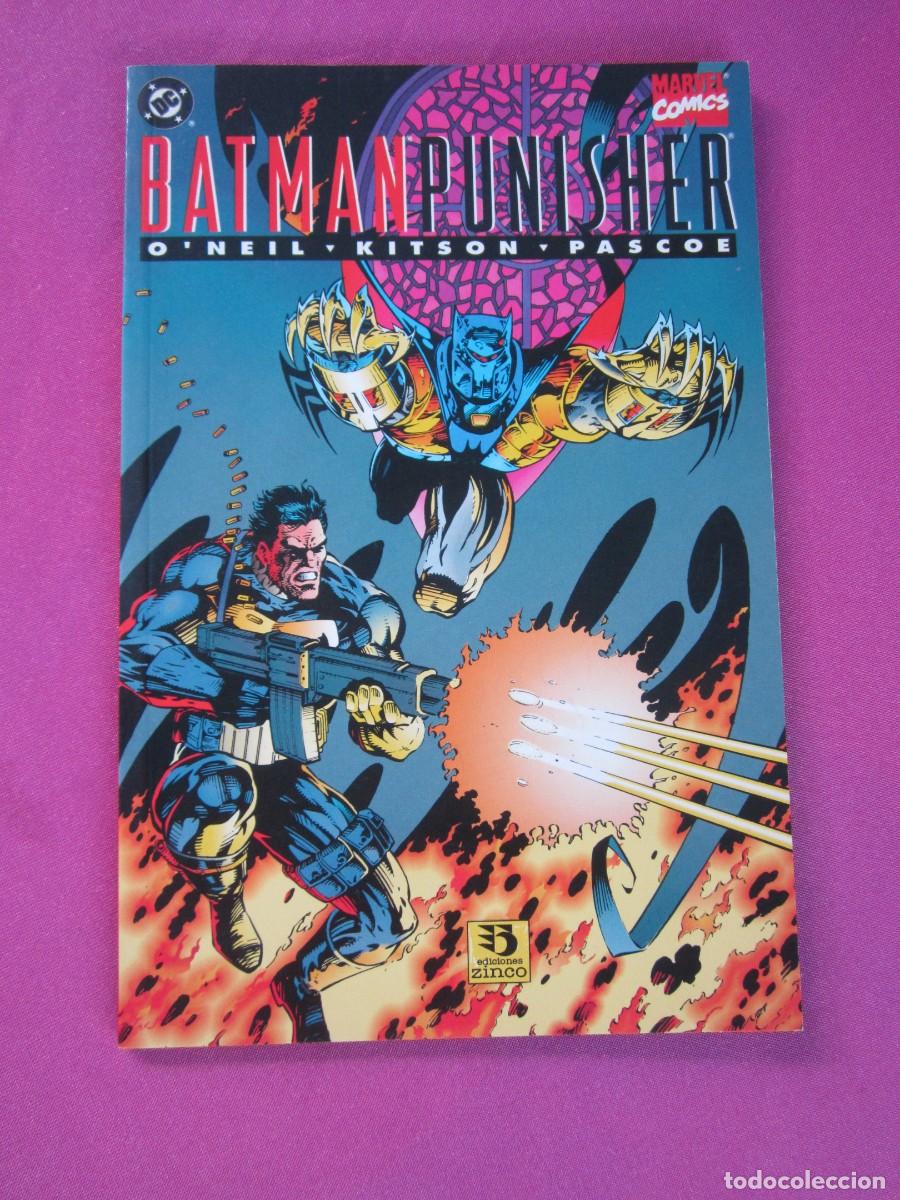 C&oacute;mics: BATMAN PUNISHER CROSSOVER ZINCO MARVEL L4 2 - Foto 3