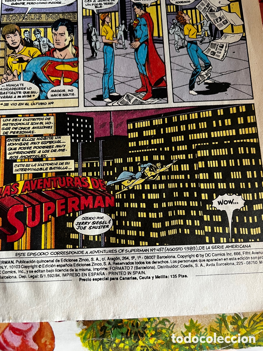 C&oacute;mics: Superman Vol.1 N&ordm; 74 ZINCO - Foto 2