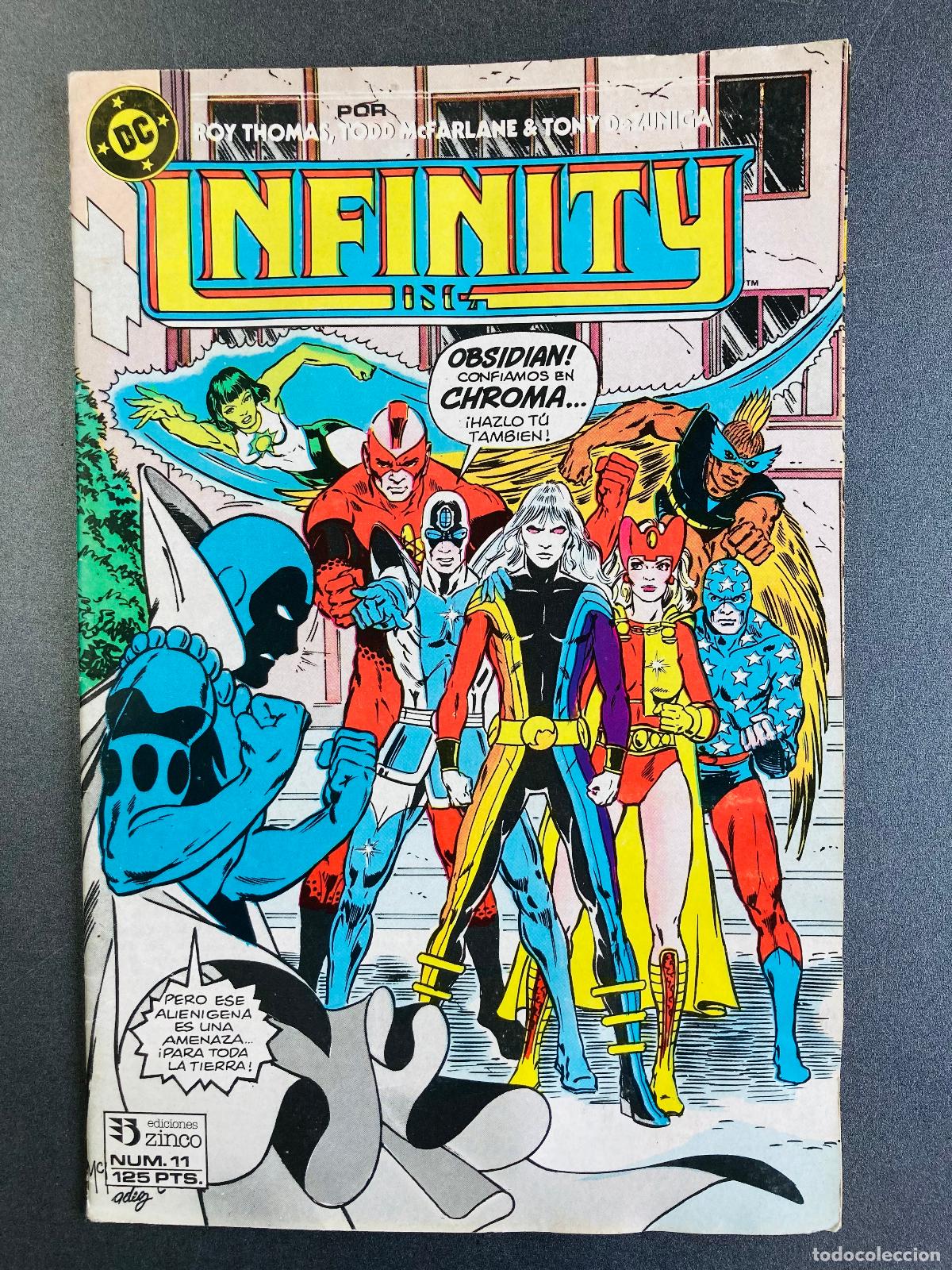 C&oacute;mics: Infinity Inc n&ordm; 10 y 11 zinco - Foto 2