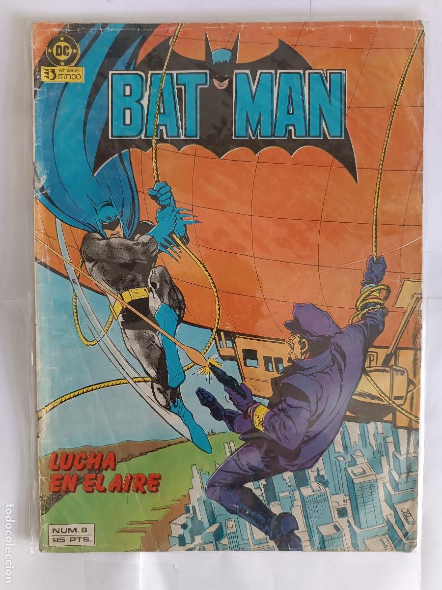 C&oacute;mics: BATMAN 8 PRIMERA EDICION ZINCO - Foto 1