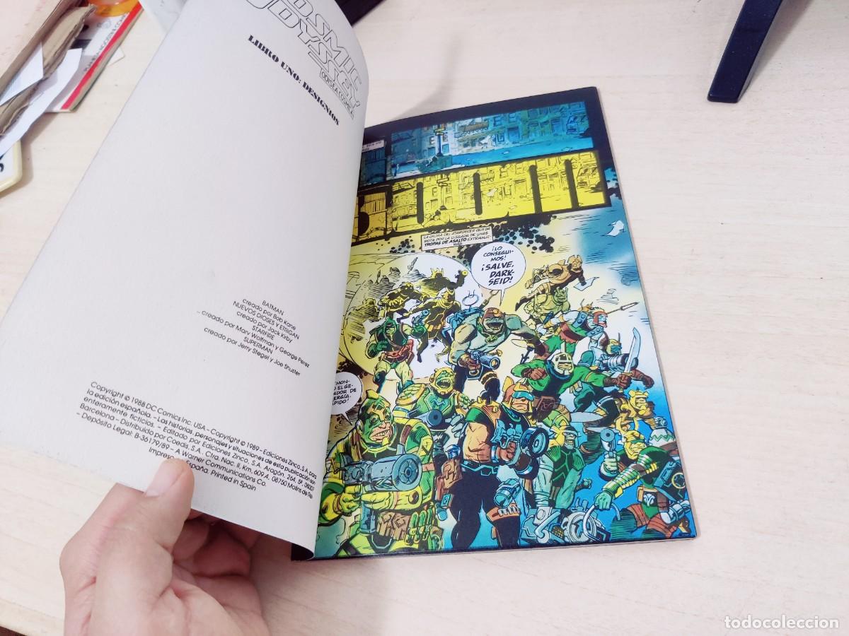 C&oacute;mics: COSMIC ODYSSEY - LIBRO UNO : DESIGNIOS - EDICIONES ZINCO - Foto 2