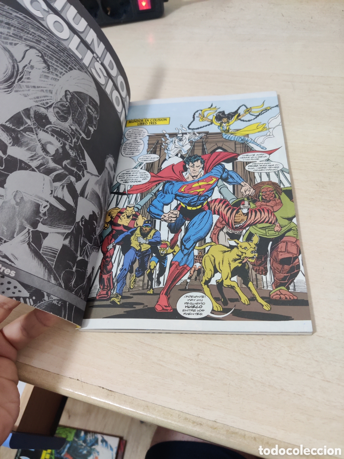 C&oacute;mics: MUNDOS EN COLISION N&Uacute;MERO 3 SUPERMAN EDICIONES ZINCO - Foto 2