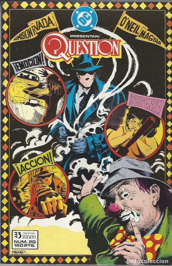 C&oacute;mics: THE QUESTION - N&ordm; 20 - ZINCO - BUEN ESTADO - Foto 1