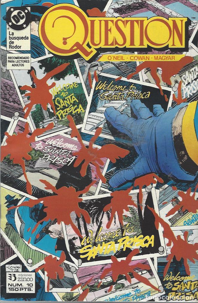 C&oacute;mics: THE QUESTION - N&ordm; 10 - ZINCO - BUEN ESTADO - Foto 1