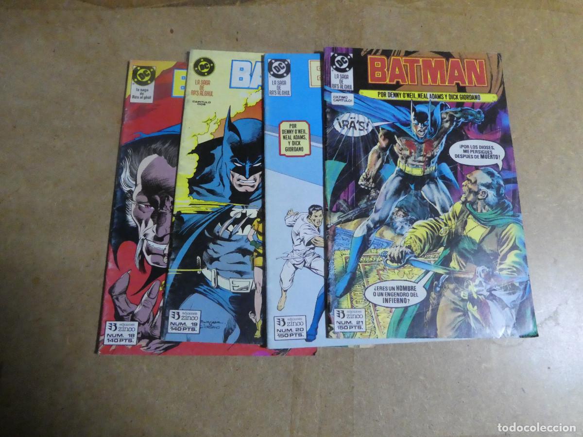 C&oacute;mics: Batman, la saga de Ras Al Ghul, completa 4 n&uacute;meros de zinco - Foto 1