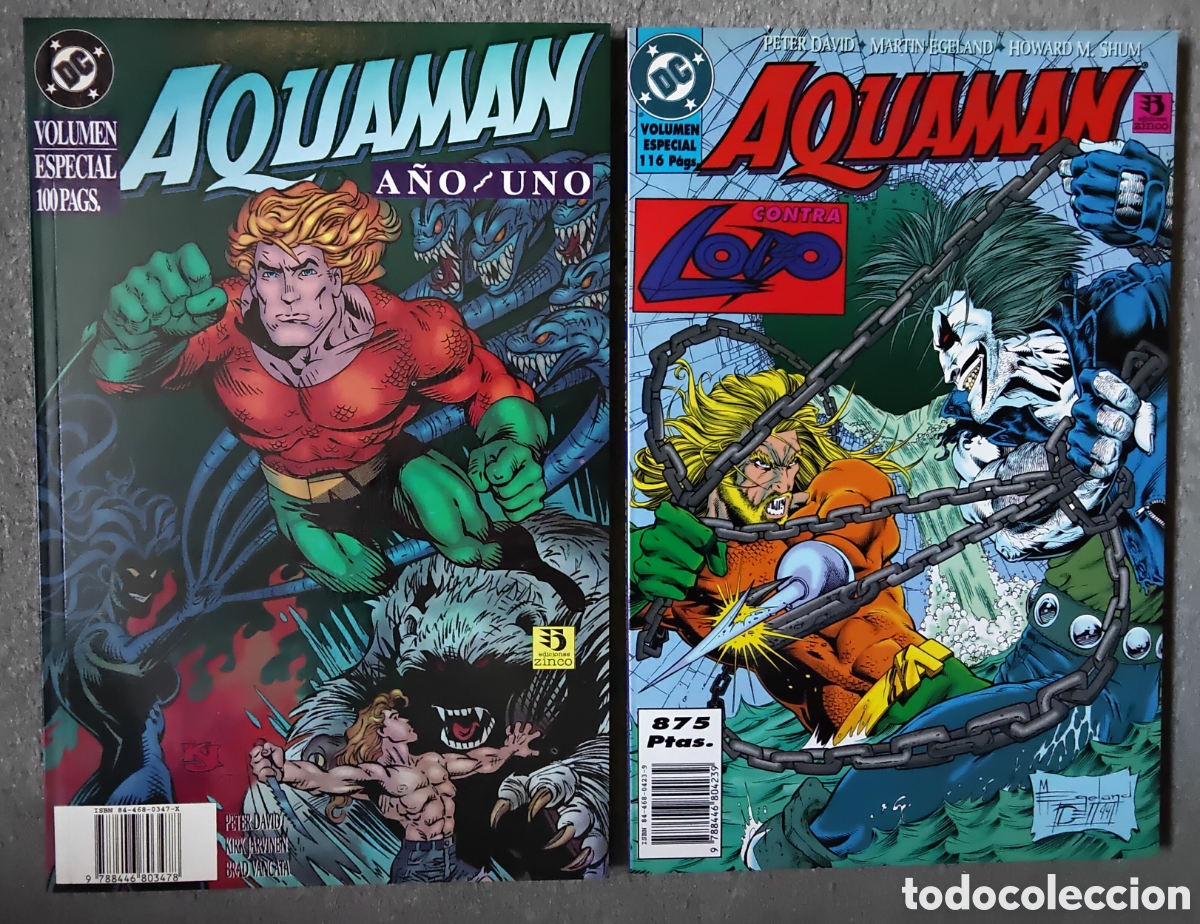 C&oacute;mics: AQUAMAN (2 tomos ed. Zinco) - Foto 1