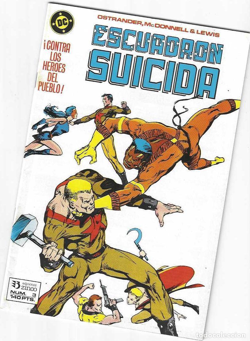 C&oacute;mics: ESCUADRON SUICIDA N&ordm; 3 - GRAPA ZINCO - ESTADO NORMAL - Foto 1