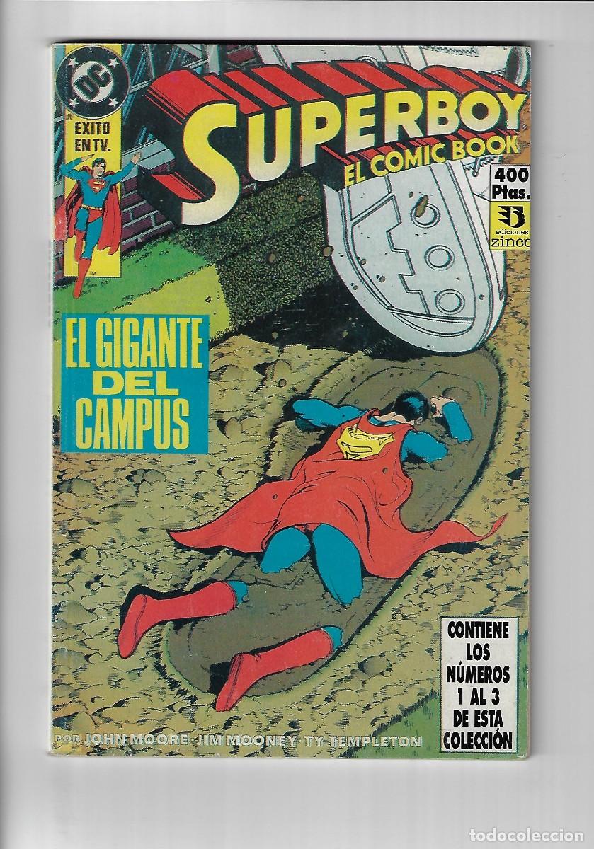 C&oacute;mics: Zinco. Superboy. El comic book. Retapado 1. Del 1 al 3. - Foto 1