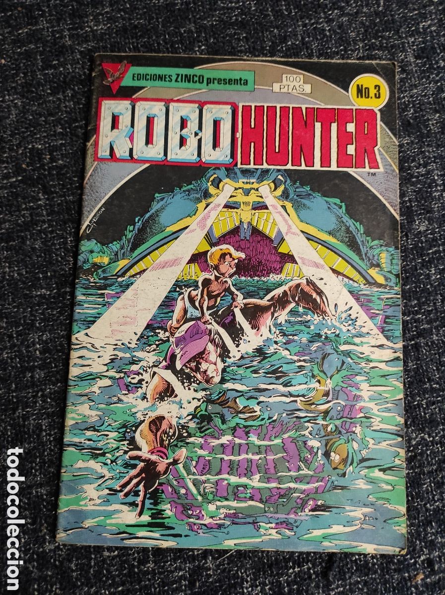 C&oacute;mics: ROBO HUNTER N&ordm; 3 -ED. EDICIONES ZINCO DC - Foto 1