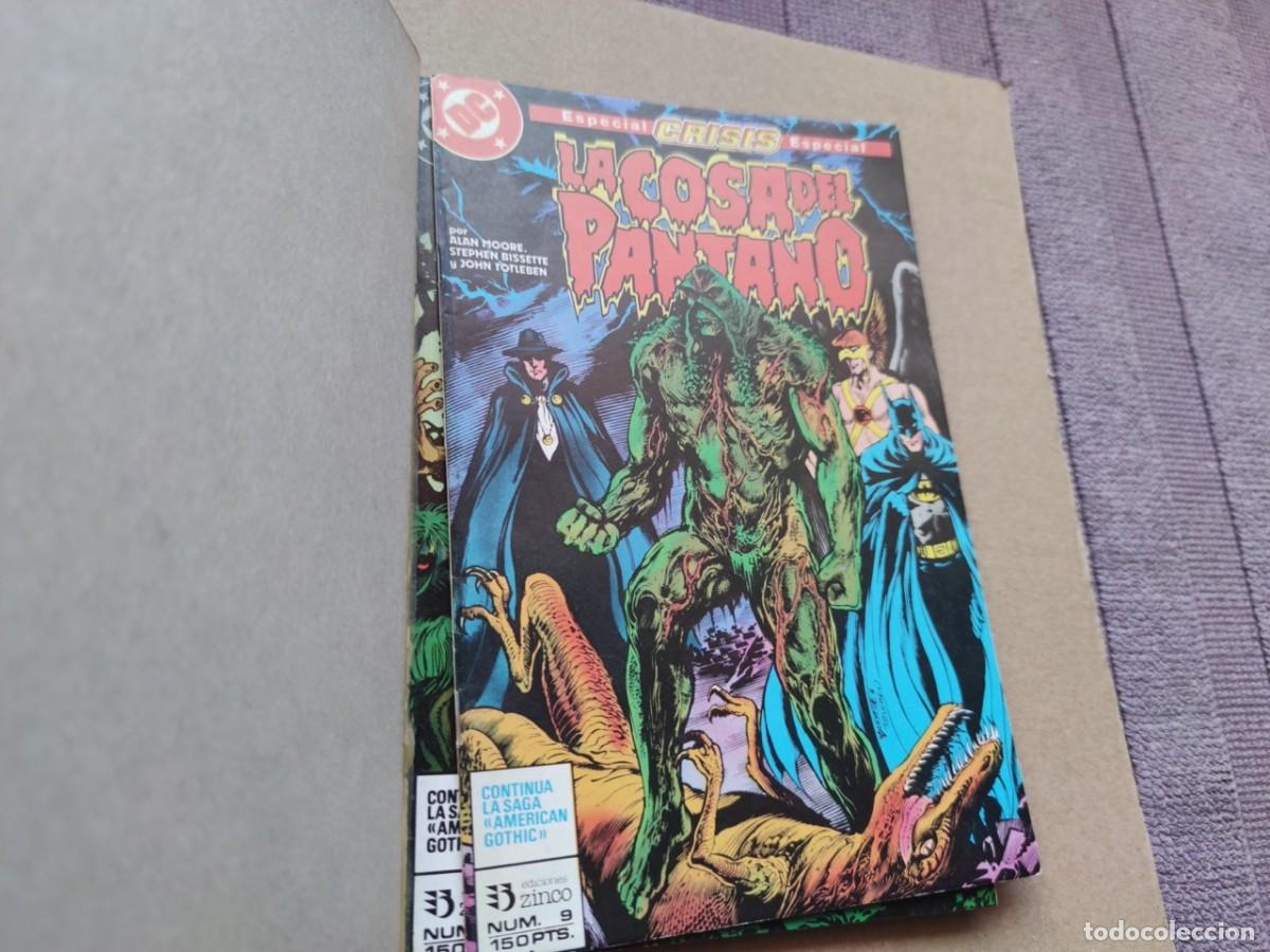 C&oacute;mics: RETAPADO 9-12 LA COSA DEL PANTANO (DC) ZINCO. - Foto 3
