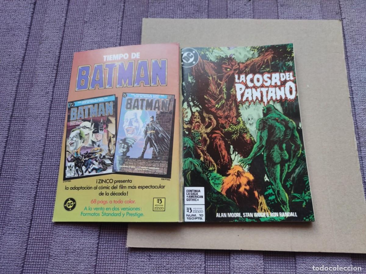 C&oacute;mics: RETAPADO 9-12 LA COSA DEL PANTANO (DC) ZINCO. - Foto 4