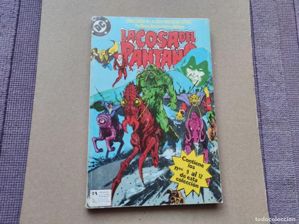 C&oacute;mics: RETAPADO 9-12 LA COSA DEL PANTANO (DC) ZINCO. - Foto 1