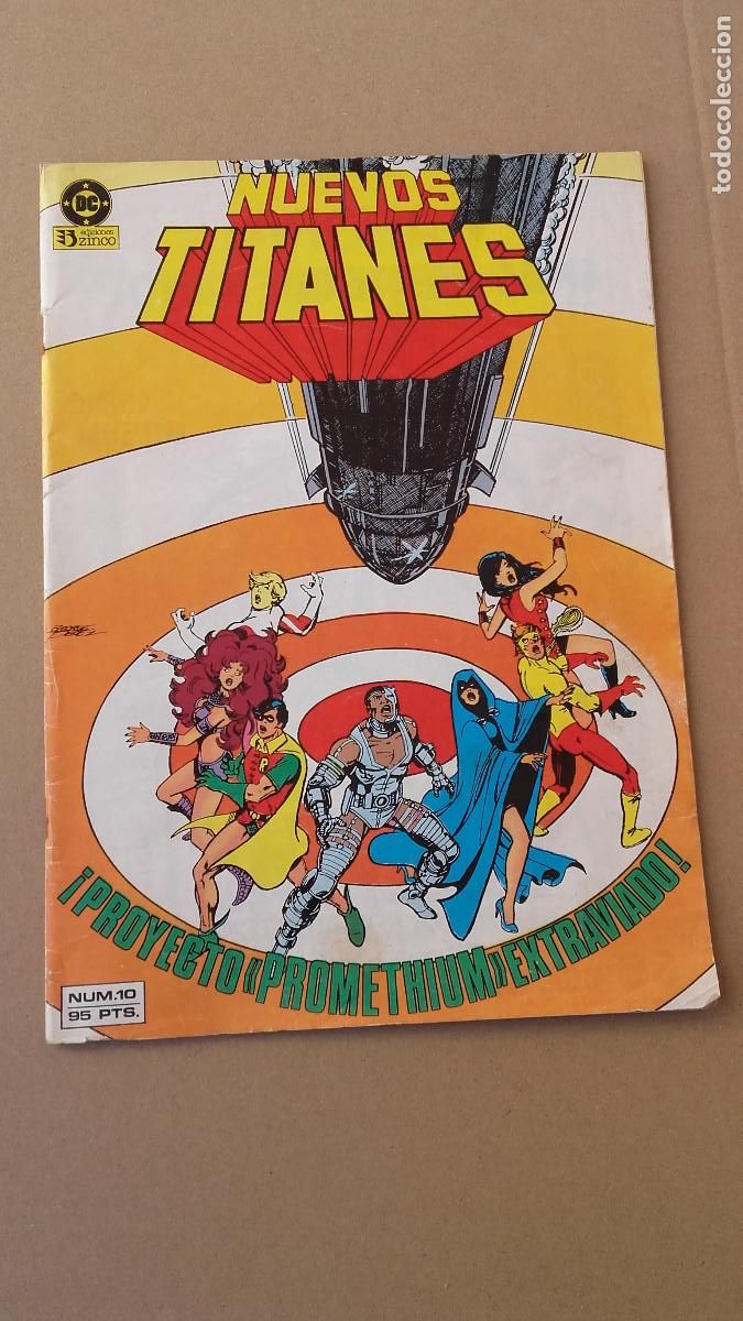 C&oacute;mics: NUEVOS TITANES - N&ordm; 10 - 1984 - ZINCO - Foto 1
