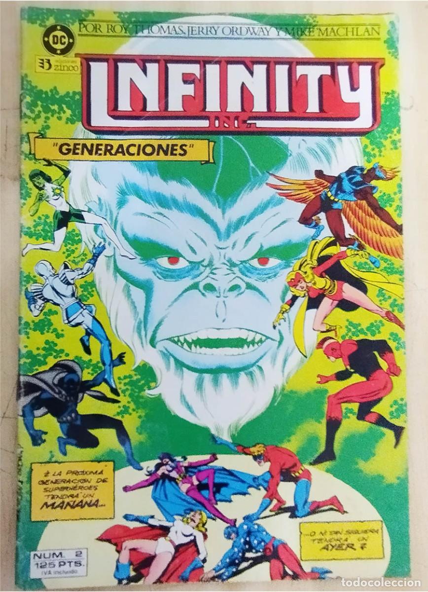 C&oacute;mics: INFINITY N.&ordm; 2 RETO Ed. ZINCO DC 1986 - Foto 1