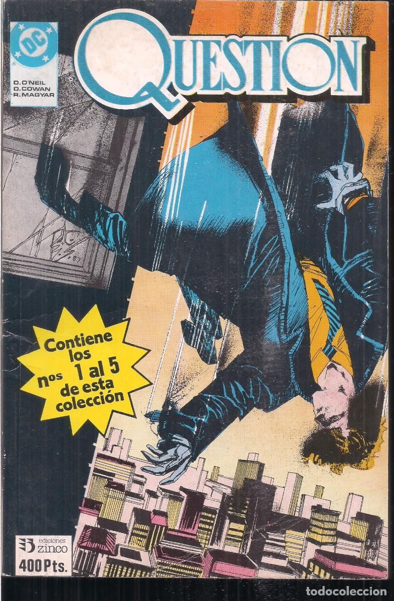 C&oacute;mics: QUESTION. RETAPADO CON LOS NUMEROS 1 AL 5. DE DENNIS ONEIL Y DENYS COWAN - Foto 1