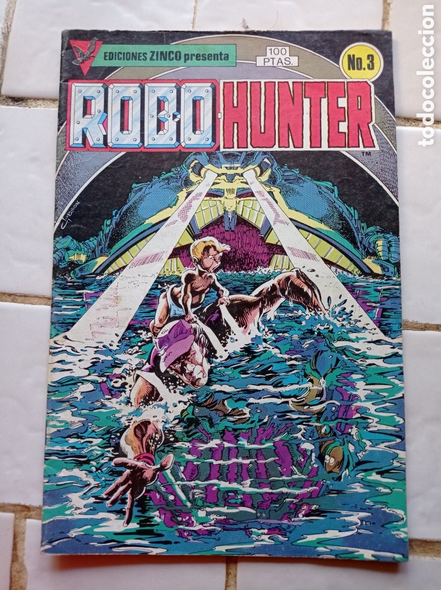 C&oacute;mics: Robo hunter,N.3,ediciones zinco, 1984 - Foto 1