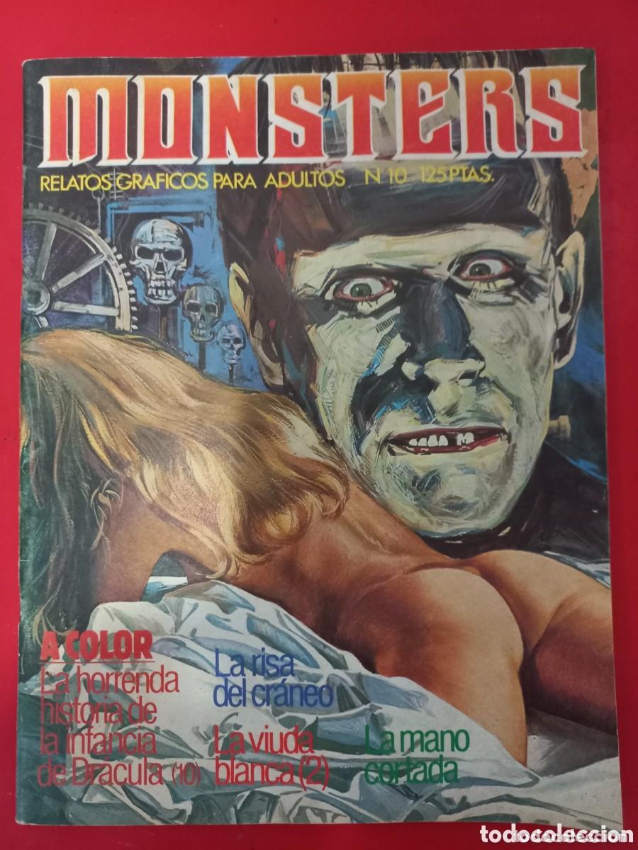 C&oacute;mics: COMIC MONSTERS N&deg;10 MAYO 1983 - Foto 1