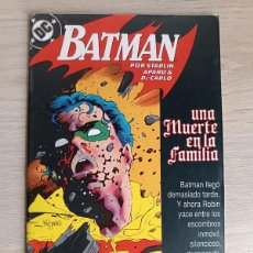 Cómics: BATMAN - UNA MUERTE EN LA FAMILIA º 3 ZINCO DE JIM STARLIN, JIM APARO ZINCO