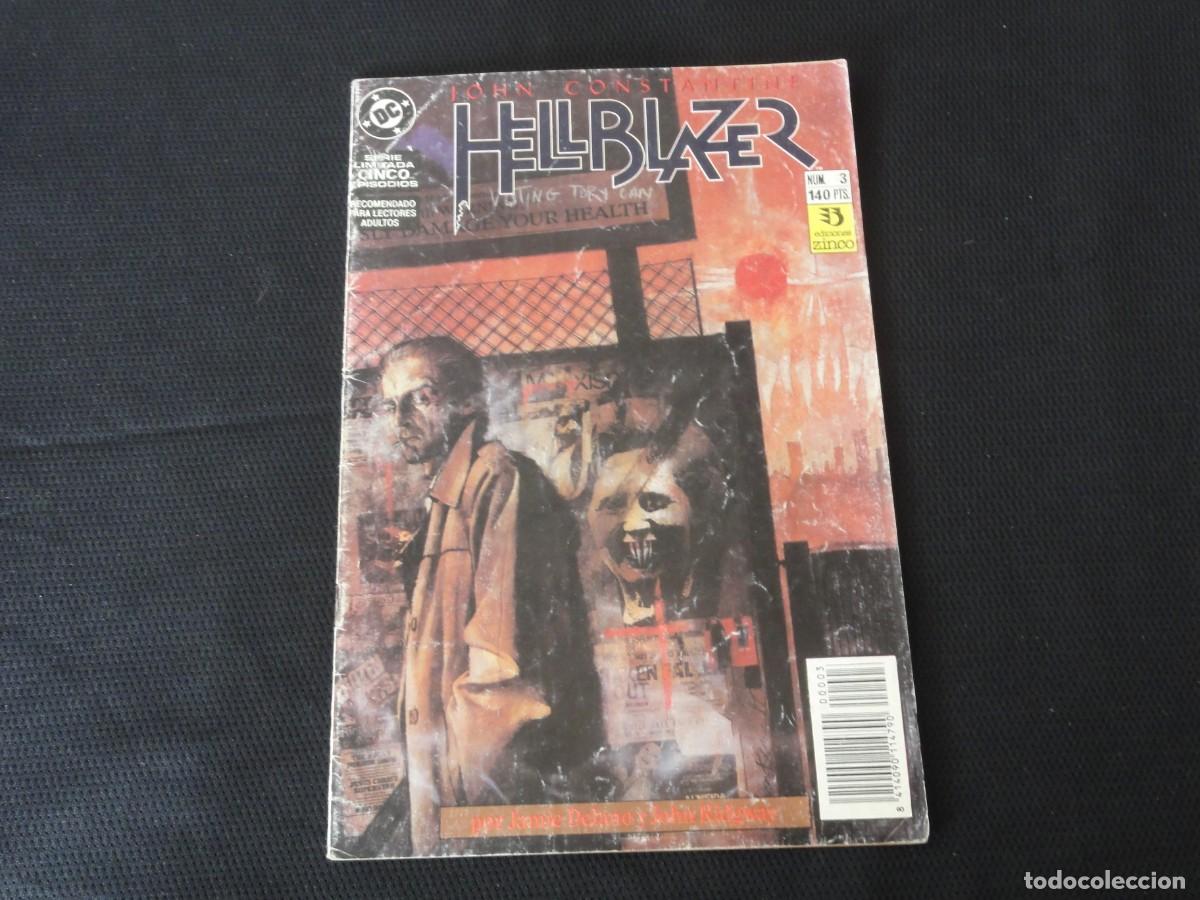 C&oacute;mics: HELLBLAZER. N&ordm; 3. EDICIONES ZINCO. 1990. C-96 - Foto 1