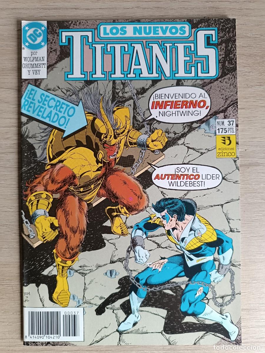 C&oacute;mics: Los Nuevos Titanes 37 vol 2 Zinco - Foto 1