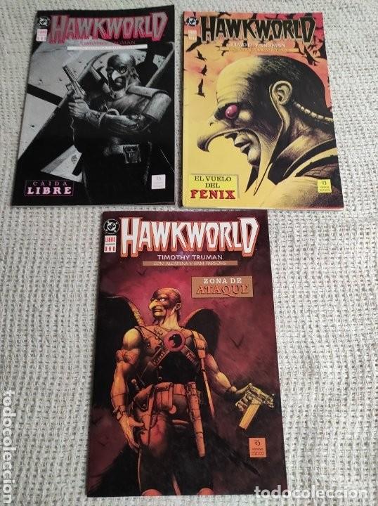 C&oacute;mics: HAWKWORLD LIBROS 1 AL 3 COMPLETA - ZINCO (MBE) - Foto 1