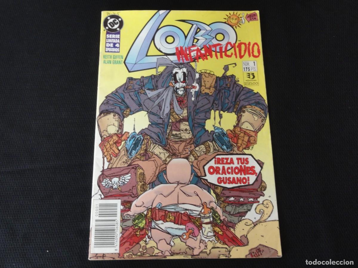 C&oacute;mics: LOBO INFANTICIDIO. N&ordm; 1. EDICIONES ZINCO. 1993. C-96 - Foto 1