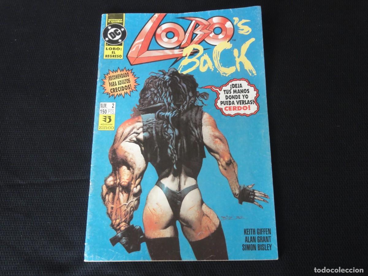 C&oacute;mics: LOBO &acute;S BACK. N&ordm; 2. EDICIONES ZINCO. 1992. C-96 - Foto 1