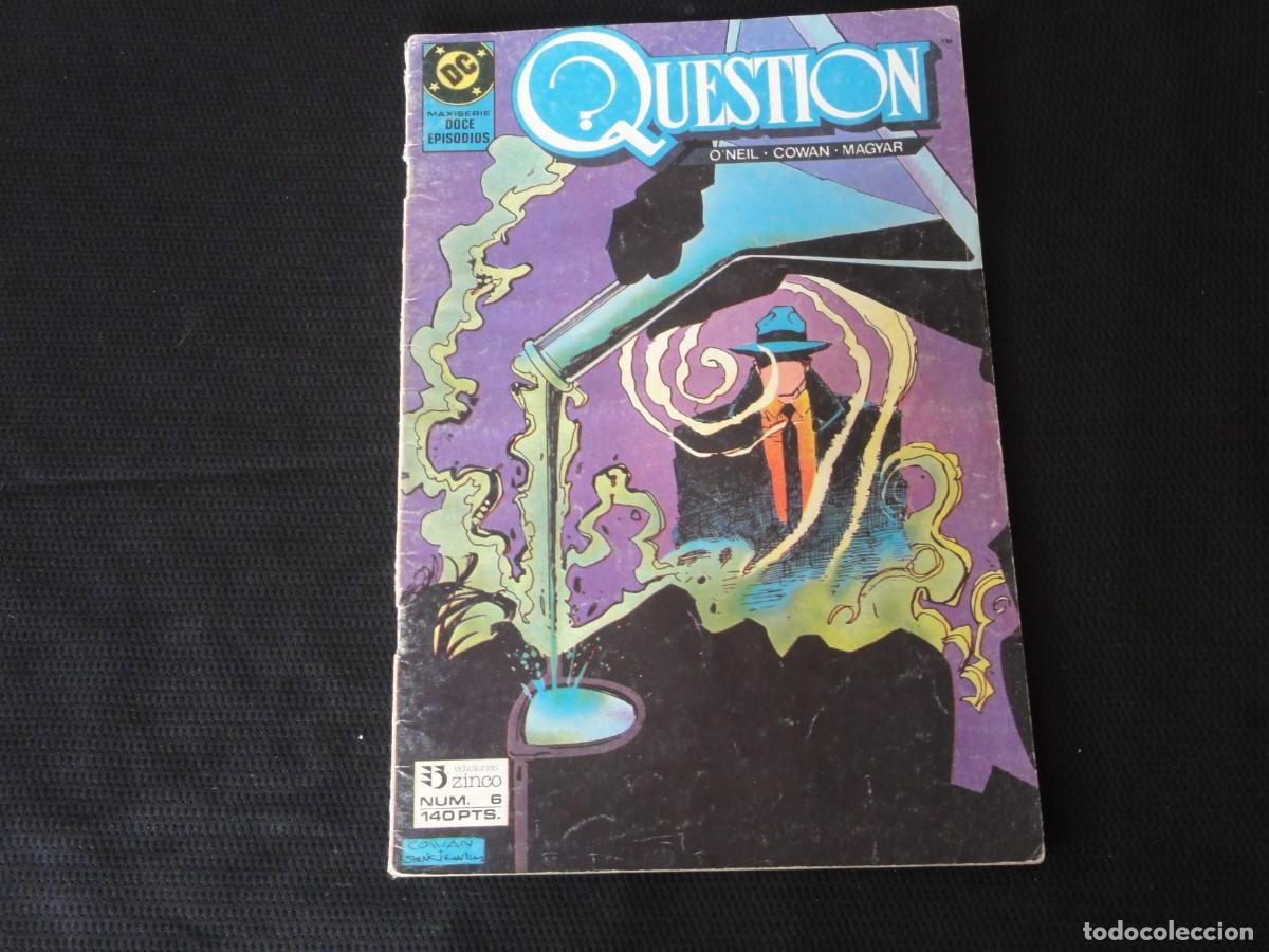 C&oacute;mics: QUESTION. N&ordm; 6. EDICIONES ZINCO. 1988-1991. C-96 - Foto 1