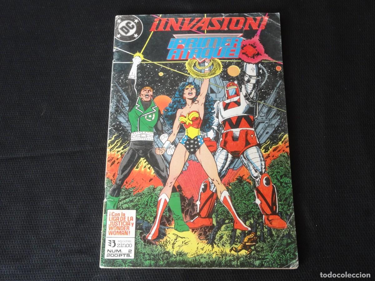 C&oacute;mics: INVASION. N&ordm; 2. EDICIONES ZINCO. 1990. C-96 - Foto 1