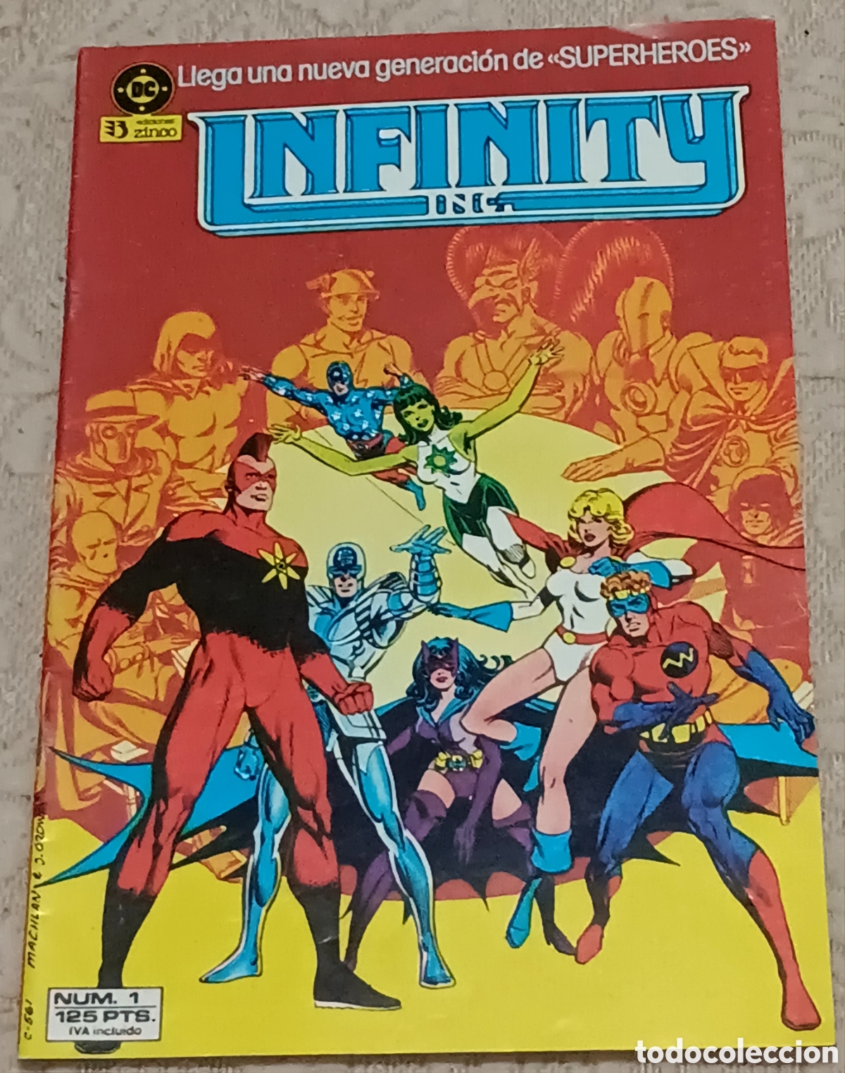 C&oacute;mics: TEBEOS-COMICS CANDY ● INFINITY INC 1 2 y 4 ● ZINCO ● NUEVOS ● AA99 X0923 ● - Foto 1