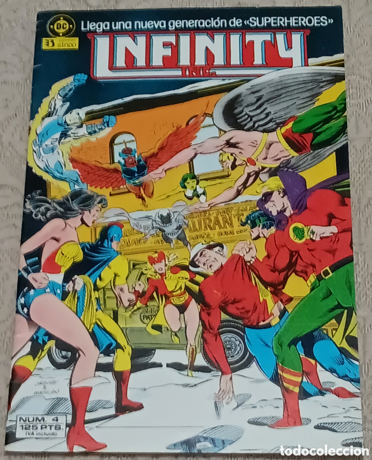 C&oacute;mics: TEBEOS-COMICS CANDY ● INFINITY INC 1 2 y 4 ● ZINCO ● NUEVOS ● AA99 X0923 ● - Foto 6