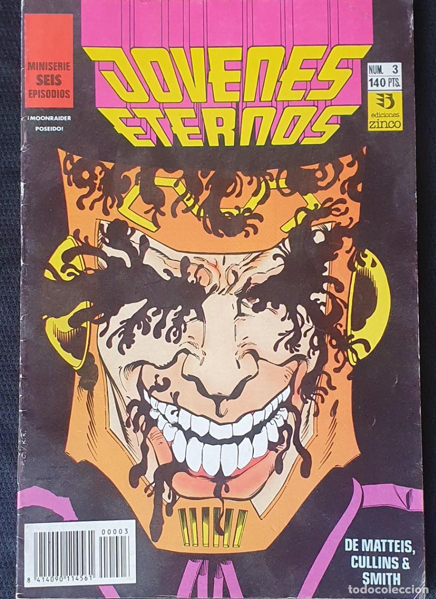 C&oacute;mics: JOVENES ETERNOS. N&ordm; 3. EDICIONES ZINCO. 1990. C-96 - Foto 1