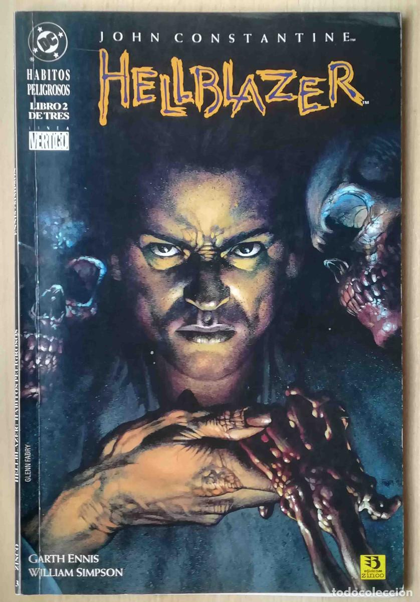 C&oacute;mics: Hellblazer. H&aacute;bitos peligrosos 2 de 3. John Constantine. - Foto 1