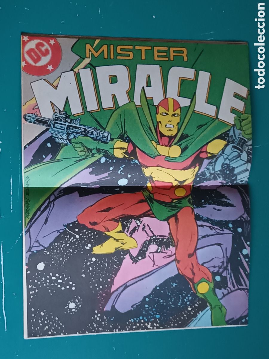 C&oacute;mics: Mister Miracle N&deg; 1 ZINCO - DC 1990 con p&oacute;ster - Foto 9